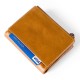 Men's Wallet Genuine Leather Japanese Cross-border Oil Wax Leather Wallet Short Multi-functional Cowhide Coin Purse