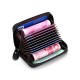 High-quality First-layer Cowhide Rfid Anti-theft Brush Anti-magnetic Organ Card Case Leather Card Holder Multi-card Cowhide Zipper Card Holder