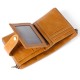 Men's Wallet Genuine Leather Japanese Cross-border Oil Wax Leather Wallet Short Multi-functional Cowhide Coin Purse