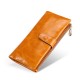 Cross-border Hot-selling Women's Wallet Leather Long Wallet Multi-card Rfid Clutch Retro Oil Wax Leather Coin Purse