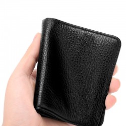 Natural Top Layer Leather Wallet Leather Coin Bag Small Wallet Mini Coin Wallet Amazon Small Wallet