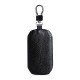 Natural Tumble Top Layer Cowhide Car Key Case Leather Remote Control Protective Case Waterproof Zipper Fashion Key Case