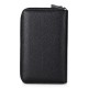 2019 New Genuine Leather Boarding Bag Long Multi-functional Mobile Phone Pocket Litchi Pattern Zipper Airline Ticket Clutch