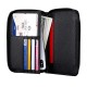2019 New Genuine Leather Boarding Bag Long Multi-functional Mobile Phone Pocket Litchi Pattern Zipper Airline Ticket Clutch