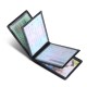 2020 New Colorful Driver's License Leather Case Car Driving Document Clip Double Loose-leaf High-grade Motor Vehicle Driver's License Book
