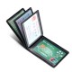2020 New Colorful Driver's License Leather Case Car Driving Document Clip Double Loose-leaf High-grade Motor Vehicle Driver's License Book