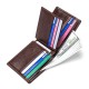Cross-border New Leather Men's Wallet Rfid Anti-theft Multi-card Wallet Multifunctional Leather European And American Coin Purse