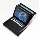 Explosive First-layer Cowhide Wallet Driver's License Holster Multi-card Id Clip Bank Card Clip Double Loose-leaf Driver's License Book
