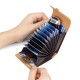 Foreign Trade New Simple Leather Card Bag Organ Card Cover Layer Cowhide Multi-card Male And Female Credit Card Holder
