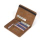 Frosted Pu Passband Bag Men's Multifunctional Passband Holder Anti-loss Passband Passport Certificate Set