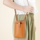 Women's Leather Mobile Phone Bag Multi-functional Multi-card Small Messenger Bag Top Layer Leather Small Backpack Cross-border All-match Shoulder