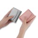 High-quality Genuine Leather Women's Wallet Japanese-style Rfid Anti-magnetic Multi-card Three-fold Mini Wallet Cowhide Small Coin Purse For Women