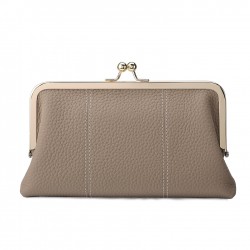 New Version Of Multi-functional Women's Wallet High-level Sense Leather Clutch Bag Large Capacity Leather Mobile Phone Bag Long Coin Purse