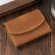 Cross-border Multi-functional Card Bag Crazy Horse Leather Card Bag Retro First Layer Cowhide Card Holder Men's And Women's Short Small Coin Purse
