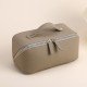 New Real Cowhide High-end Cosmetic Bag Large-capacity Portable Cosmetic Storage Bag Multi-functional Travel Wash Bag