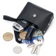 23 Mini Coin Purse Women's First Layer Cowhide Coin Bag Genuine Leather Multifunctional Wallet Bag Cover Snap Small Key Bag