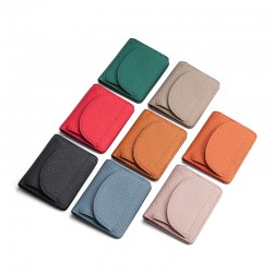 Factory First Layer Cowhide Ladies Leather Wallet Rfid Anti-magnetic Anti-theft Brush Multi-card Small Wallet Japanese Coin Purse