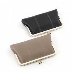 New Version Of Multi-functional Women's Wallet High-level Sense Leather Clutch Bag Large Capacity Leather Mobile Phone Bag Long Coin Purse
