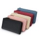 Foreign Trade Hot Fashion New Leather Ladies Wallet Rfid Anti-magnetic Anti-theft Brush Layer Cowhide Long Wallet