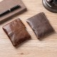 European And American Oil Wax Leather New Coin Purse Multi-function Key Case Car Key Case