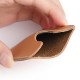 The First Layer Of Leather Ultra-thin Card Holder Leather Bus Card Access Card Subway Card Card Holder Palm Print Identification Card Holder Card Bag