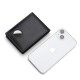 Anti-theft Brush Genuine Leather Rfid Wallet Short Anti-magnetic Men's Money Clip Head Layer Cowhide Airtag Tracker Gold Clip