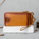 Genuine Leather Clutch Bag Men's New Large Capacity Casual Clutch Bag Multi-function Wallet Multi-card Zipper Mobile Phone Bag