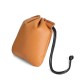 Drawstring Top Layer Cowhide Drawstring Pocket Multifunctional Jewelry Jewelry Cosmetics Storage Bag Cowhide Closing Lucky Bag Money Bag