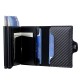 Amazon Source Explosions Pu Card Bag Double Aluminum Alloy Automatic Elastic Card Box Aliexpress Card Holder Rfid Card Holder