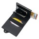 2023 New Automatic Pop-up Card Case Pu Metal Aluminum Case Card Holder Rfid Card Holder Credit Card Case Wholesale