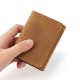 Ancient Style Crazy Horse Leather Card Bag Head Layer Cowhide Card Case European And American Cross-border Supply Genuine Leather Card Holder Certificate Card Bag
