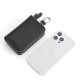 Widened Large-capacity Leather Car Key Bag Cowhide Double Zipper Door Card Key Bag Car Key Protection Leather Case