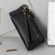 Genuine Leather Clutch Bag Men's New Large Capacity Casual Clutch Bag Multi-function Wallet Multi-card Zipper Mobile Phone Bag