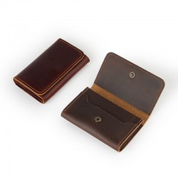 Crazy Horse Leather European And American Men's Card Bag Russian Genuine Leather Multifunctional Wallet Card Holder Aliexpress Cowhide Card Set