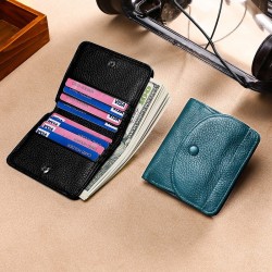 Natural Top Layer Leather Wallet Leather Coin Bag Small Wallet Mini Coin Wallet Amazon Small Wallet