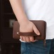 Imported Crazy Horse Leather Men's Clutch Bag Long Leather Wallet Retro Cowhide High-end Handbag Zipper Mobile Phone Bag