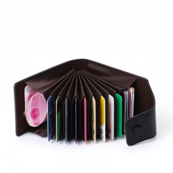 Amazon Explosion Cross-border Simple Card Holder Multi-functional Buckle Change Identification Card Holder
