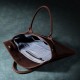 First Layer Cowhide Laptop Bag Men's Handbag Leather Large Capacity Business Documents Leather Bag Factory Direct