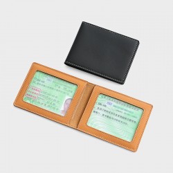 High-quality First-layer Cowhide Card Holder Leather Card Holder Identification Bag Driver's License Leather Holder Chattering Source