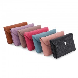 Genuine Leather Coin Purse Women's Mini Coin Bag Super Soft Top Layer Cowhide Compact Wallet Simple Portable Coin Bag