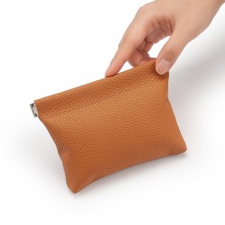 New Multi-functional Coin Purse Mouth Gold Shrapnel Automatic Closure Jewelry Jewelry Storage Bag Headphones Lipstick Dust Bag